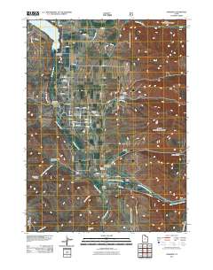 Paradise 2011 topographic map thumbnail