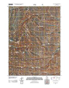 Old Canyon 2011 topographic map thumbnail