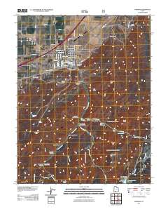 Parowan 2011 topographic map thumbnail