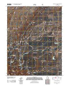 Monticello Lake 2011 topographic map thumbnail