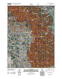 North Ogden 2011 topographic map thumbnail