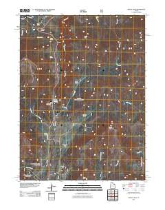 Mount Lena 2011 topographic map thumbnail
