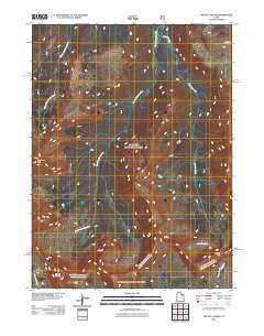Mount Lovenia 2011 topographic map thumbnail