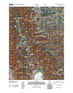 Mount Pisgah 2011 topographic map thumbnail