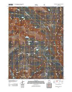 Rasmussen Lakes 2011 topographic map thumbnail