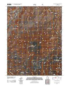 Shay Mountain 2011 topographic map thumbnail