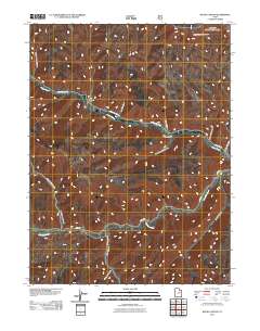 Wood Canyon 2011 topographic map thumbnail