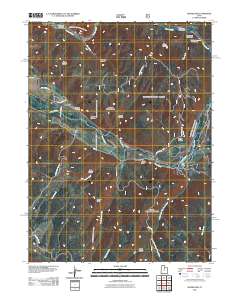 Woodland 2011 topographic map thumbnail