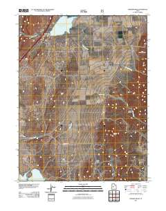 Skinner Peaks 2011 topographic map thumbnail