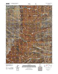Wilson Peak 2011 topographic map thumbnail