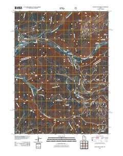 Soapstone Basin 2011 topographic map thumbnail