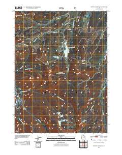 Whitney Reservoir 2011 topographic map thumbnail