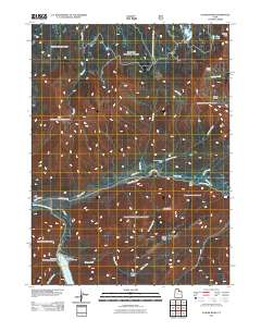 Slader Basin 2011 topographic map thumbnail