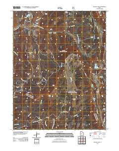 Woods Lake 2011 topographic map thumbnail