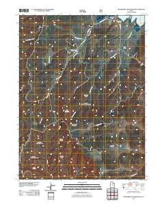 Strawberry Reservoir SW 2011 topographic map thumbnail