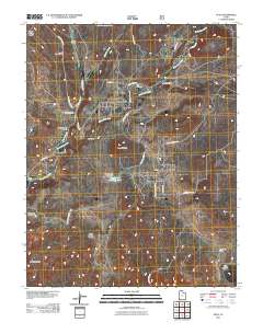 Veyo 2011 topographic map thumbnail