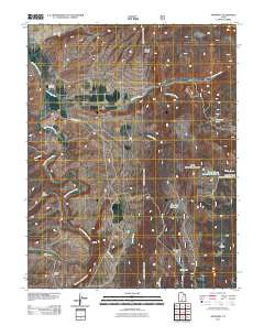 Antimony 2011 topographic map thumbnail