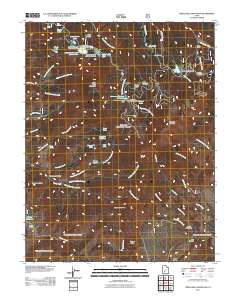 Circleville Mountain 2011 topographic map thumbnail