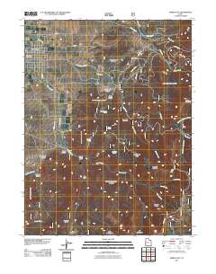 Spring City 2011 topographic map thumbnail