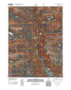 Bollie Lake 2011 topographic map thumbnail