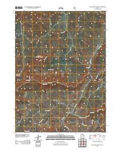 Boulder Mountain 2011 topographic map thumbnail
