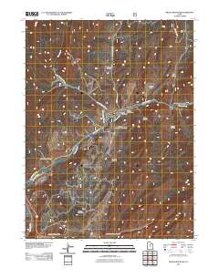 Billies Mountain 2011 topographic map thumbnail