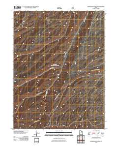 Anthro Mountain NE 2011 topographic map thumbnail