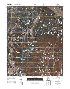 Barker Reservoir 2011 topographic map thumbnail