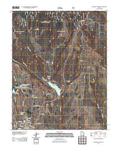Blanding North 2011 topographic map thumbnail