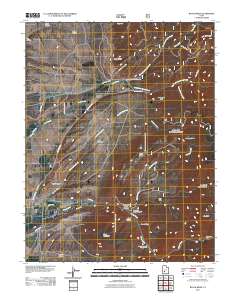Black Ridge 2011 topographic map thumbnail
