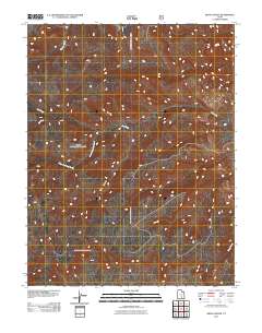 Bear Canyon 2011 topographic map thumbnail