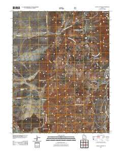 Casto Canyon 2011 topographic map thumbnail