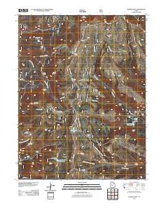 Danish Knoll 2011 topographic map thumbnail