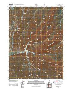 Causey Dam 2011 topographic map thumbnail