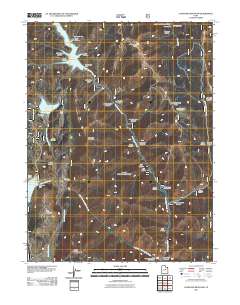 Candland Mountain 2011 topographic map thumbnail