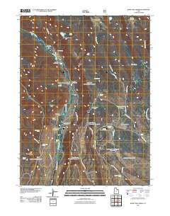 Burnt Mill Spring 2011 topographic map thumbnail