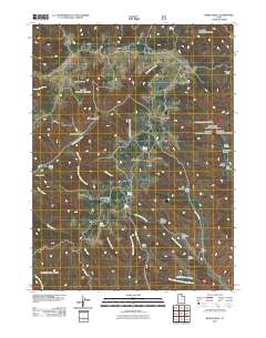 Bybee Knoll 2011 topographic map thumbnail