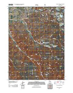 Center Creek 2011 topographic map thumbnail