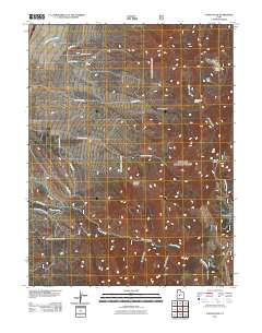 Coffee Peak 2011 topographic map thumbnail