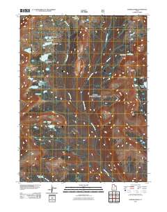 Garfield Basin 2011 topographic map thumbnail