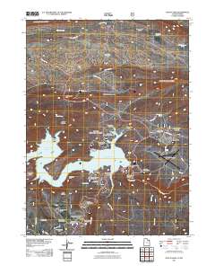 Dutch John 2011 topographic map thumbnail
