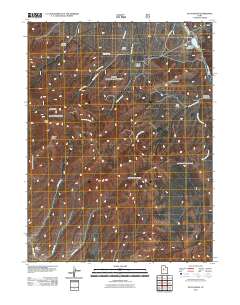 Dutch Peak 2011 topographic map thumbnail