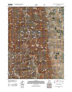 Fountain Green South 2011 topographic map thumbnail