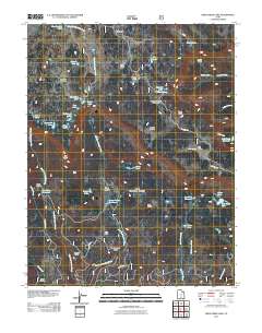 Deer Creek Lake 2011 topographic map thumbnail