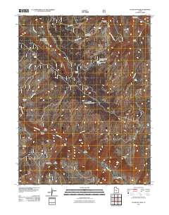 Flagstaff Peak 2011 topographic map thumbnail