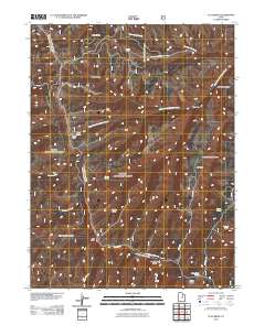 Flat Ridge 2011 topographic map thumbnail