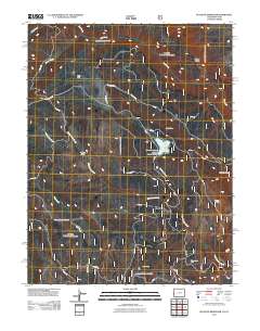 Buckeye Reservoir 2011 topographic map thumbnail