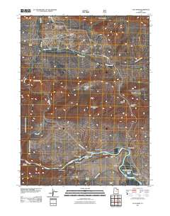 Clay Basin 2011 topographic map thumbnail
