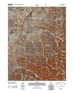 Fillmore 2011 topographic map thumbnail