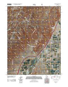 Elsinore 2011 topographic map thumbnail